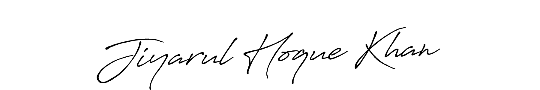 Jiyarul Hoque Khan stylish signature style. Best Handwritten Sign (Antro_Vectra_Bolder) for my name. Handwritten Signature Collection Ideas for my name Jiyarul Hoque Khan. Jiyarul Hoque Khan signature style 7 images and pictures png