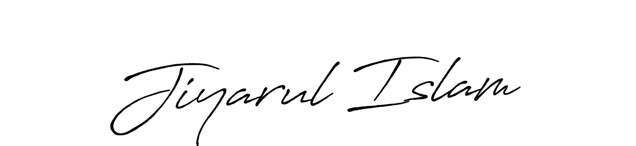 Use a signature maker to create a handwritten signature online. With this signature software, you can design (Antro_Vectra_Bolder) your own signature for name Jiyarul Islam. Jiyarul Islam signature style 7 images and pictures png