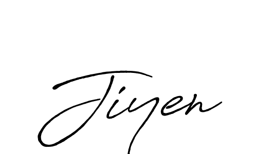 Make a beautiful signature design for name Jiyen. Use this online signature maker to create a handwritten signature for free. Jiyen signature style 7 images and pictures png