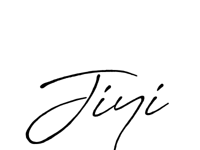 Design your own signature with our free online signature maker. With this signature software, you can create a handwritten (Antro_Vectra_Bolder) signature for name Jiyi. Jiyi signature style 7 images and pictures png