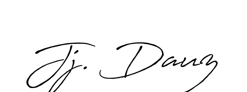 Once you've used our free online signature maker to create your best signature Antro_Vectra_Bolder style, it's time to enjoy all of the benefits that Jj. Dauz name signing documents. Jj. Dauz signature style 7 images and pictures png