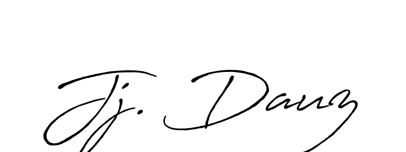 Create a beautiful signature design for name Jj. Dauz. With this signature (Antro_Vectra_Bolder) fonts, you can make a handwritten signature for free. Jj. Dauz signature style 7 images and pictures png