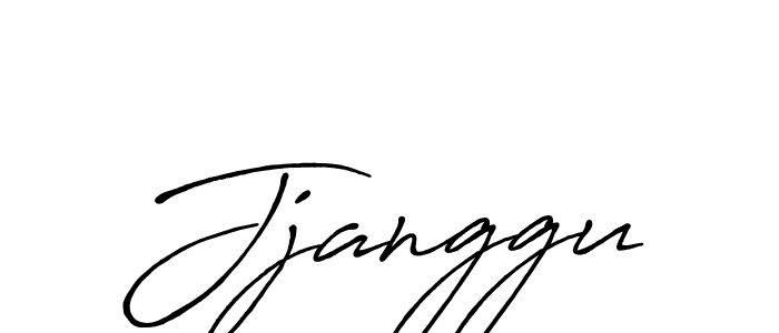 How to make Jjanggu name signature. Use Antro_Vectra_Bolder style for creating short signs online. This is the latest handwritten sign. Jjanggu signature style 7 images and pictures png