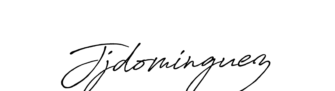 Make a beautiful signature design for name Jjdominguez. With this signature (Antro_Vectra_Bolder) style, you can create a handwritten signature for free. Jjdominguez signature style 7 images and pictures png