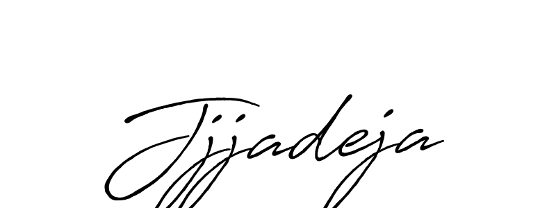 How to make Jjjadeja signature? Antro_Vectra_Bolder is a professional autograph style. Create handwritten signature for Jjjadeja name. Jjjadeja signature style 7 images and pictures png