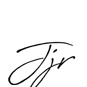 How to make Jjr signature? Antro_Vectra_Bolder is a professional autograph style. Create handwritten signature for Jjr name. Jjr signature style 7 images and pictures png