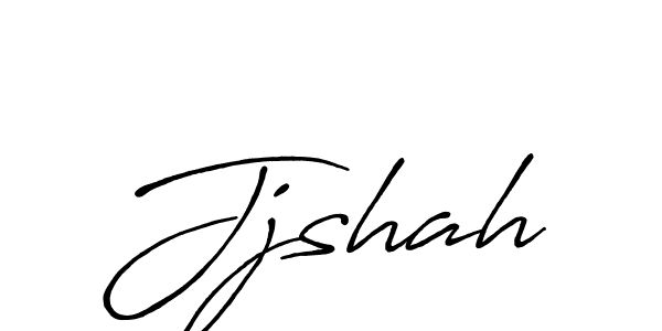 Make a beautiful signature design for name Jjshah. With this signature (Antro_Vectra_Bolder) style, you can create a handwritten signature for free. Jjshah signature style 7 images and pictures png