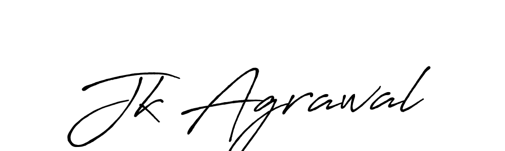 How to make Jk Agrawal signature? Antro_Vectra_Bolder is a professional autograph style. Create handwritten signature for Jk Agrawal name. Jk Agrawal signature style 7 images and pictures png