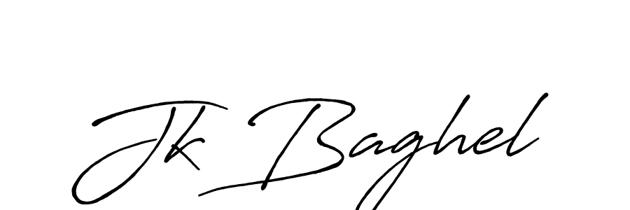 Also You can easily find your signature by using the search form. We will create Jk Baghel name handwritten signature images for you free of cost using Antro_Vectra_Bolder sign style. Jk Baghel signature style 7 images and pictures png