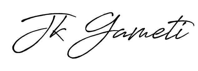 Create a personalized artistic stamp with Jk Gameti in Antro_Vectra_Bolder font. Perfect for visual artists, designers, and influencers. Jk Gameti signature style 7 images and pictures png