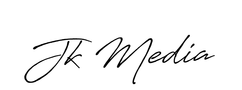 You can use this online signature creator to create a handwritten signature for the name Jk Media. This is the best online autograph maker. Jk Media signature style 7 images and pictures png