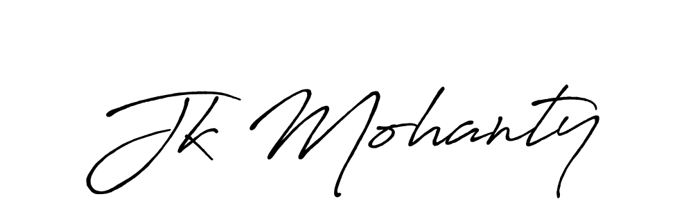 It looks lik you need a new signature style for name Jk Mohanty. Design unique handwritten (Antro_Vectra_Bolder) signature with our free signature maker in just a few clicks. Jk Mohanty signature style 7 images and pictures png