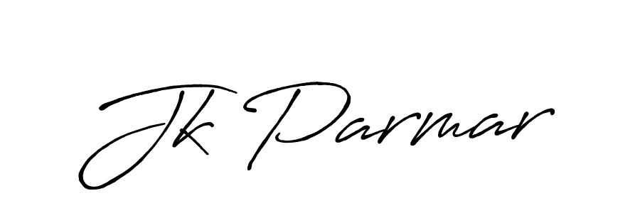 Also we have Jk Parmar name is the best signature style. Create professional handwritten signature collection using Antro_Vectra_Bolder autograph style. Jk Parmar signature style 7 images and pictures png