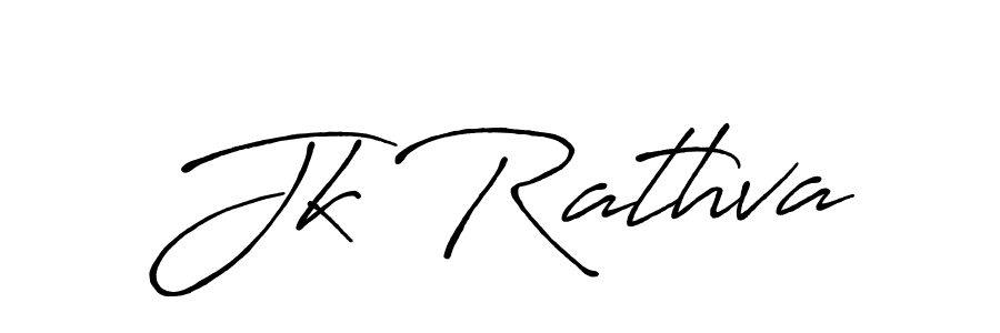 Also we have Jk Rathva name is the best signature style. Create professional handwritten signature collection using Antro_Vectra_Bolder autograph style. Jk Rathva signature style 7 images and pictures png