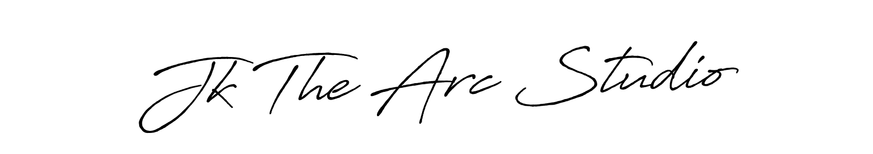 Jk The Arc Studio stylish signature style. Best Handwritten Sign (Antro_Vectra_Bolder) for my name. Handwritten Signature Collection Ideas for my name Jk The Arc Studio. Jk The Arc Studio signature style 7 images and pictures png