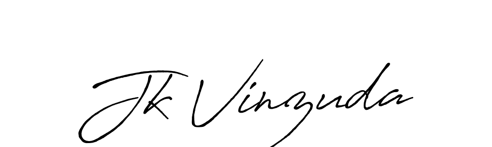Make a beautiful signature design for name Jk Vinzuda. Use this online signature maker to create a handwritten signature for free. Jk Vinzuda signature style 7 images and pictures png