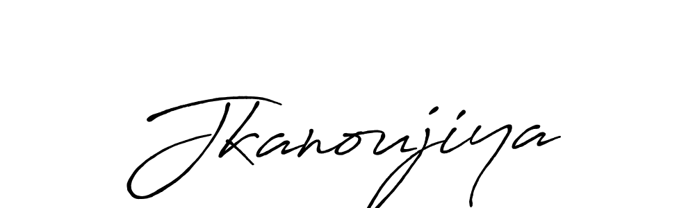 Design your own signature with our free online signature maker. With this signature software, you can create a handwritten (Antro_Vectra_Bolder) signature for name Jkanoujiya. Jkanoujiya signature style 7 images and pictures png