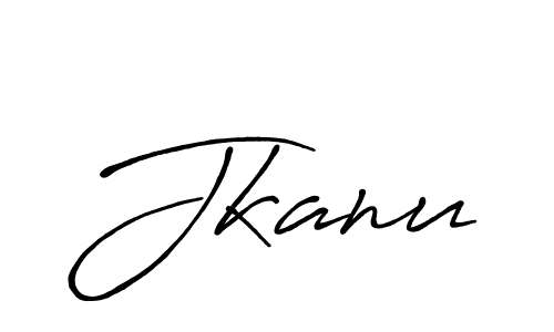 Create a beautiful signature design for name Jkanu. With this signature (Antro_Vectra_Bolder) fonts, you can make a handwritten signature for free. Jkanu signature style 7 images and pictures png