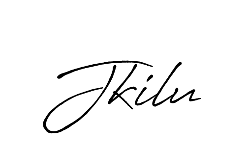 if you are searching for the best signature style for your name Jkilu. so please give up your signature search. here we have designed multiple signature styles  using Antro_Vectra_Bolder. Jkilu signature style 7 images and pictures png