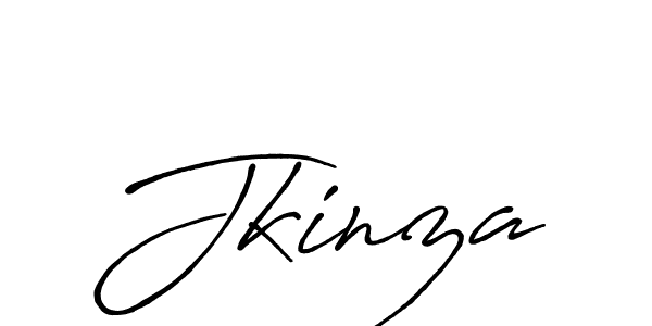 Design your own signature with our free online signature maker. With this signature software, you can create a handwritten (Antro_Vectra_Bolder) signature for name Jkinza. Jkinza signature style 7 images and pictures png