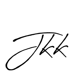 Create a beautiful signature design for name Jkk. With this signature (Antro_Vectra_Bolder) fonts, you can make a handwritten signature for free. Jkk signature style 7 images and pictures png