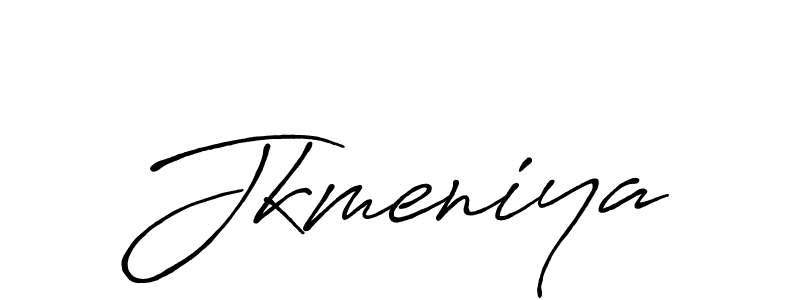 if you are searching for the best signature style for your name Jkmeniya. so please give up your signature search. here we have designed multiple signature styles  using Antro_Vectra_Bolder. Jkmeniya signature style 7 images and pictures png