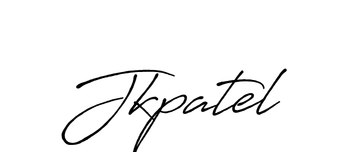 Also we have Jkpatel name is the best signature style. Create professional handwritten signature collection using Antro_Vectra_Bolder autograph style. Jkpatel signature style 7 images and pictures png