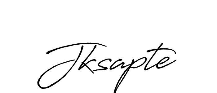 Also You can easily find your signature by using the search form. We will create Jksapte name handwritten signature images for you free of cost using Antro_Vectra_Bolder sign style. Jksapte signature style 7 images and pictures png