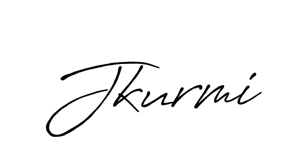How to make Jkurmi name signature. Use Antro_Vectra_Bolder style for creating short signs online. This is the latest handwritten sign. Jkurmi signature style 7 images and pictures png