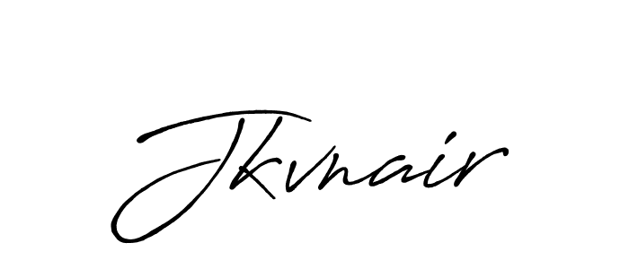 How to make Jkvnair name signature. Use Antro_Vectra_Bolder style for creating short signs online. This is the latest handwritten sign. Jkvnair signature style 7 images and pictures png