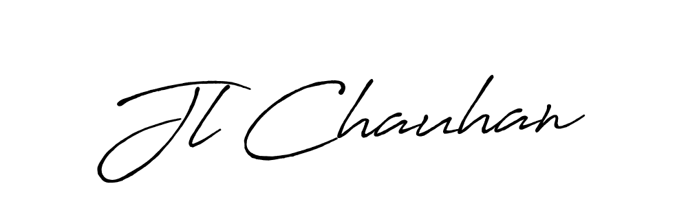 The best way (Antro_Vectra_Bolder) to make a short signature is to pick only two or three words in your name. The name Jl Chauhan include a total of six letters. For converting this name. Jl Chauhan signature style 7 images and pictures png