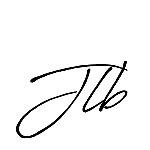 Make a beautiful signature design for name Jlb. With this signature (Antro_Vectra_Bolder) style, you can create a handwritten signature for free. Jlb signature style 7 images and pictures png