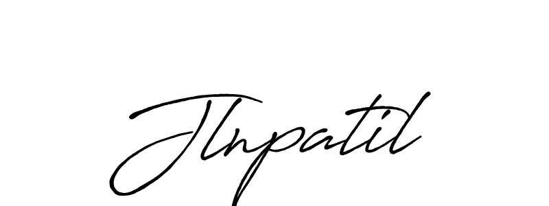 Create a beautiful signature design for name Jlnpatil. With this signature (Antro_Vectra_Bolder) fonts, you can make a handwritten signature for free. Jlnpatil signature style 7 images and pictures png