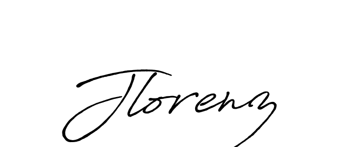 Jlorenz stylish signature style. Best Handwritten Sign (Antro_Vectra_Bolder) for my name. Handwritten Signature Collection Ideas for my name Jlorenz. Jlorenz signature style 7 images and pictures png