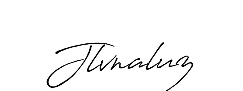 This is the best signature style for the Jlvnaluz name. Also you like these signature font (Antro_Vectra_Bolder). Mix name signature. Jlvnaluz signature style 7 images and pictures png