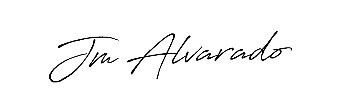 if you are searching for the best signature style for your name Jm Alvarado. so please give up your signature search. here we have designed multiple signature styles  using Antro_Vectra_Bolder. Jm Alvarado signature style 7 images and pictures png