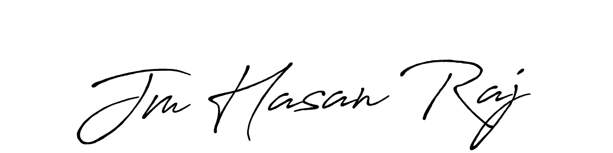 Once you've used our free online signature maker to create your best signature Antro_Vectra_Bolder style, it's time to enjoy all of the benefits that Jm Hasan Raj name signing documents. Jm Hasan Raj signature style 7 images and pictures png