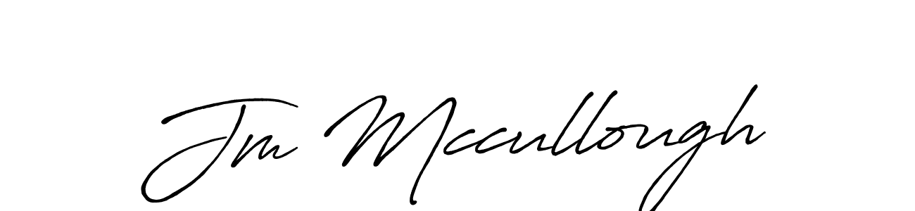 How to make Jm Mccullough signature? Antro_Vectra_Bolder is a professional autograph style. Create handwritten signature for Jm Mccullough name. Jm Mccullough signature style 7 images and pictures png