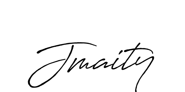 Jmaity stylish signature style. Best Handwritten Sign (Antro_Vectra_Bolder) for my name. Handwritten Signature Collection Ideas for my name Jmaity. Jmaity signature style 7 images and pictures png