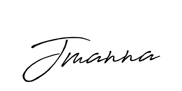 Jmanna stylish signature style. Best Handwritten Sign (Antro_Vectra_Bolder) for my name. Handwritten Signature Collection Ideas for my name Jmanna. Jmanna signature style 7 images and pictures png