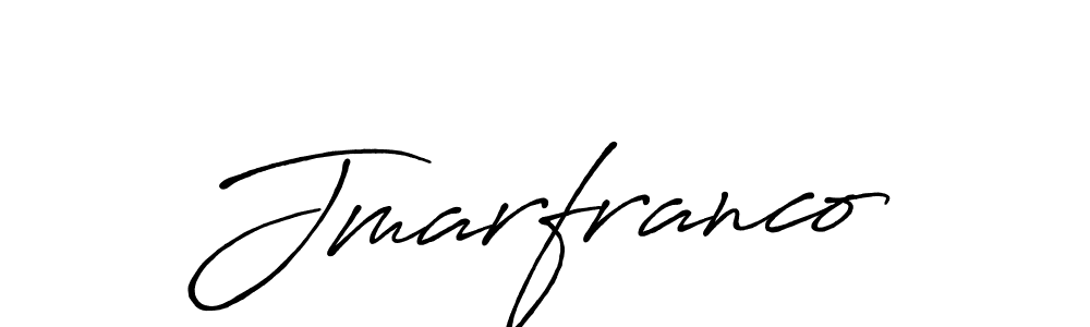 Jmarfranco stylish signature style. Best Handwritten Sign (Antro_Vectra_Bolder) for my name. Handwritten Signature Collection Ideas for my name Jmarfranco. Jmarfranco signature style 7 images and pictures png