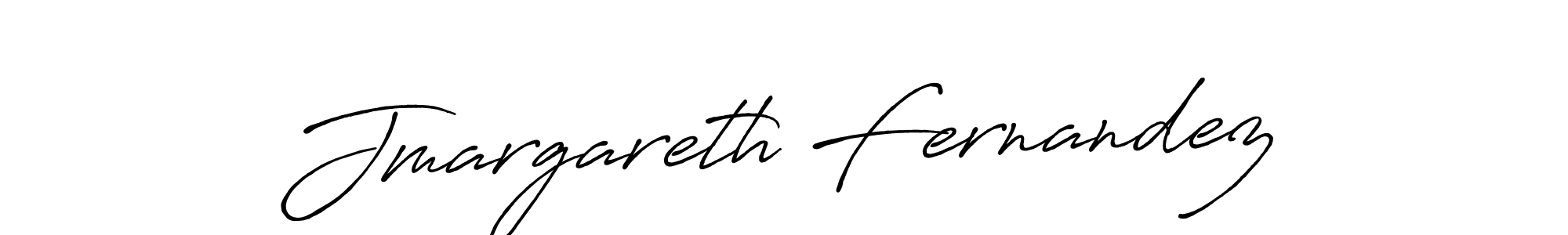 How to make Jmargareth Fernandez signature? Antro_Vectra_Bolder is a professional autograph style. Create handwritten signature for Jmargareth Fernandez name. Jmargareth Fernandez signature style 7 images and pictures png