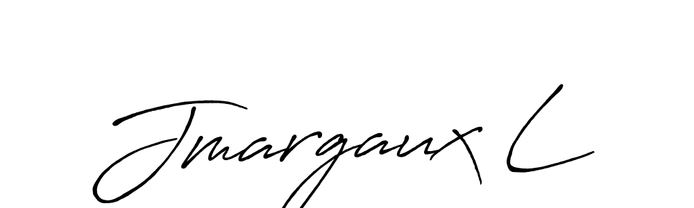Also You can easily find your signature by using the search form. We will create Jmargaux L name handwritten signature images for you free of cost using Antro_Vectra_Bolder sign style. Jmargaux L signature style 7 images and pictures png