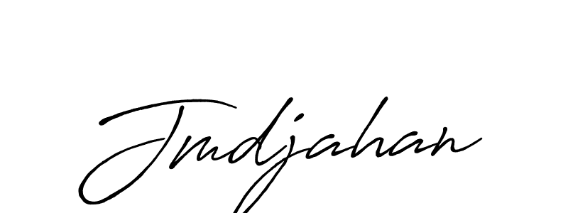 Jmdjahan stylish signature style. Best Handwritten Sign (Antro_Vectra_Bolder) for my name. Handwritten Signature Collection Ideas for my name Jmdjahan. Jmdjahan signature style 7 images and pictures png