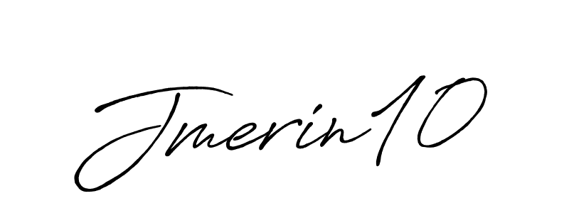 The best way (Antro_Vectra_Bolder) to make a short signature is to pick only two or three words in your name. The name Jmerin10 include a total of six letters. For converting this name. Jmerin10 signature style 7 images and pictures png