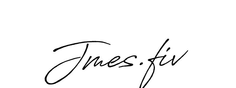 You should practise on your own different ways (Antro_Vectra_Bolder) to write your name (Jmes.fiv) in signature. don't let someone else do it for you. Jmes.fiv signature style 7 images and pictures png