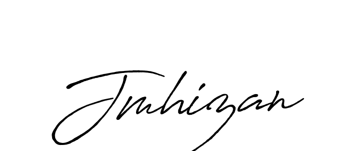 Jmhizan stylish signature style. Best Handwritten Sign (Antro_Vectra_Bolder) for my name. Handwritten Signature Collection Ideas for my name Jmhizan. Jmhizan signature style 7 images and pictures png