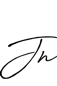 Design your own signature with our free online signature maker. With this signature software, you can create a handwritten (Antro_Vectra_Bolder) signature for name Jn. Jn signature style 7 images and pictures png