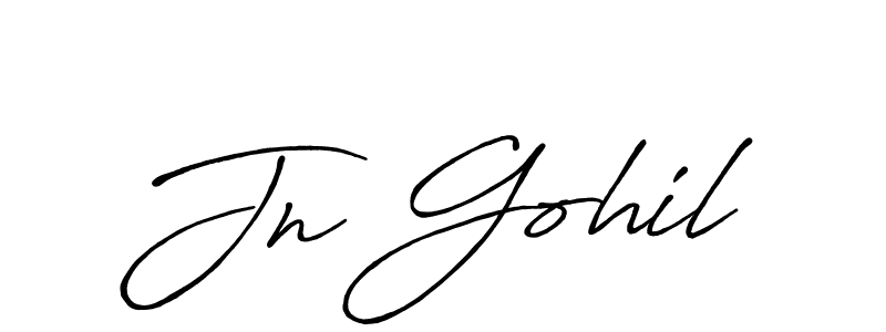 Here are the top 10 professional signature styles for the name Jn Gohil. These are the best autograph styles you can use for your name. Jn Gohil signature style 7 images and pictures png