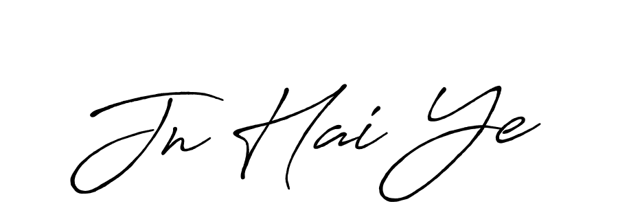 How to make Jn Hai Ye signature? Antro_Vectra_Bolder is a professional autograph style. Create handwritten signature for Jn Hai Ye name. Jn Hai Ye signature style 7 images and pictures png